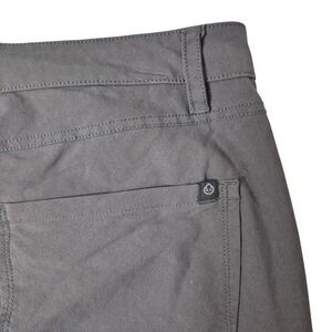 tasc Performance Pants Mens 36x32 (30) Straight Gray Bamboo Blend Stretch Casual